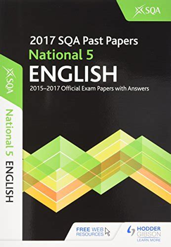 Choose a novel or short story in which there is a character who provokes an. . Nat 5 english past papers 2017